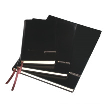 Spiral Binding Notebook with Black PU Hardcover
